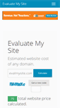 Mobile Screenshot of evalmysite.com